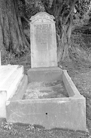 The Roadley family grave, plot 1201, Bolton Street Cemetery