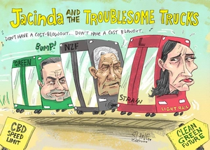 "Jacinda and the Troublesome Trucks"