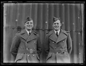 Flying Officer Willis and Flying Officer Kilian, Royal New Zealand Air Force