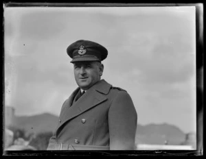 Squadron Leader S Burrell, Royal New Zealand Air Force