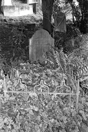 The grave of Caroline Barton, plot 2008, Bolton Street Cemetery