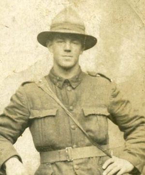 A photo of James Grant in his army uniform