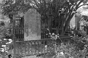 The Buxton family grave, plot 1510, Bolton Street Cemetery