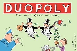 Duopoly - the only game in town!' - Supermarkets