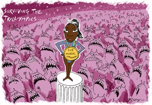 'Surviving the troll-ympics' - Simone Biles