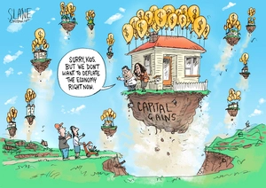 Floating House - capital gains