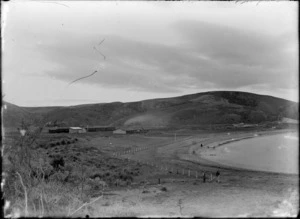 View of Plimmerton bay and beach