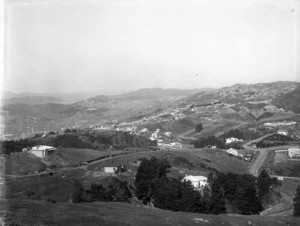 View of Kelburn from Tinakori Hill