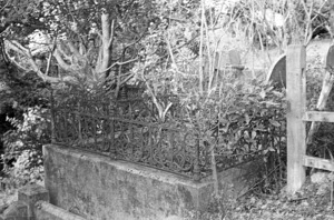 The Bailey family grave, plot 1415, Bolton Street Cemetery