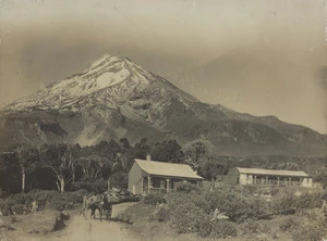 Cottage and old house, Mount Taranaki