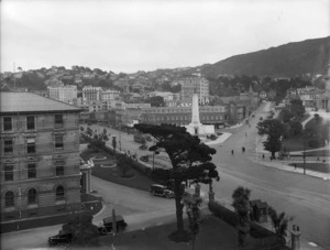 Intersection of Bowen Street and Lambton Quay, Wellington