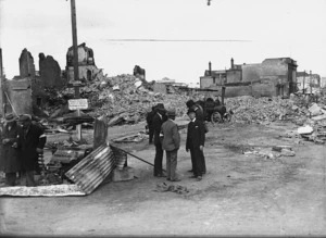 Hastings, after the 1931 Hawke's Bay earthquake