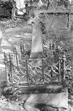 The Wilson family grave, plot 0407, Bolton Street Cemetery.