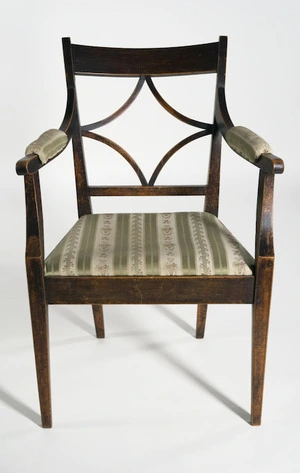 [Maker unknown] :[Katherine Mansfield's chair. French, nineteenth century?]