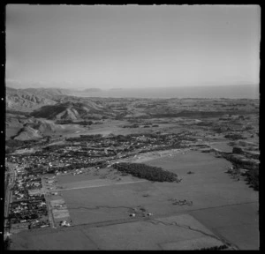 Aerial view of Waikanae looking south