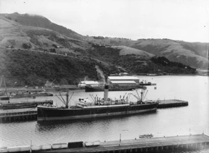 Steam ship Pakeha at Port Chalmers