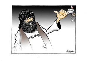 Taliban with West wrapped around little finger