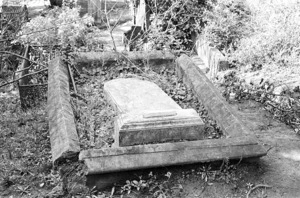 The Baillie family grave, plot 0510, Bolton Street Cemetery.
