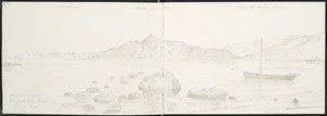 Walsh, Philip, 1843?-1914 :General view of Rangihoua Bay. Feb 11 1896