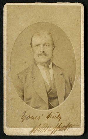 Brown, William Edmond fl 1875-1885 : Portrait of H S Moffatt