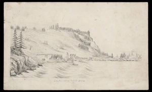 [Jones, Theodore Morton], 1828-1895 :Landing place; settlement Norfolk Isld, Sept 13th 1853.