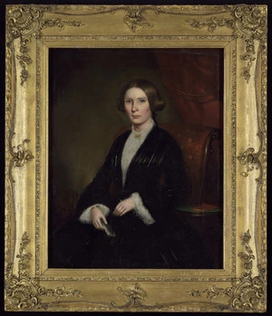 Artist unknown :[Mrs Marion Menzies Gibb, second wife of John Gibb. ca 1874].