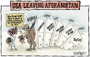 USA leaving Afghanistan
