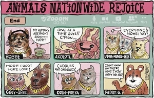 Animals nationwide rejoice