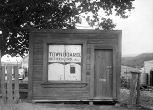 The first Town Board Office in Upper Hutt