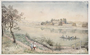 Aubrey, Christopher, fl 1868-1906 :Aramaho, Wanganui River. 1894.