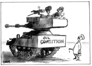 Evans, Malcolm, 1945- :Oilition. New Zealand Herald, 6 April 2003.