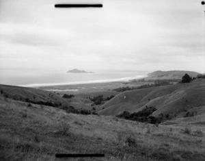 Waimarama landscape and beach