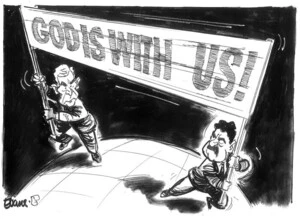 Evans, Malcolm, 1945- :God is with us! New Zealand Tablet, 17 March, 2003.