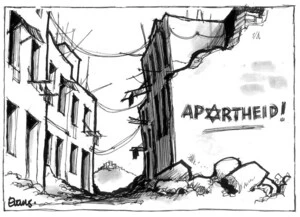 Evans, Malcolm, 1945- :Apartheid! [ca 13 June 2003]