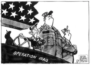 Evans, Malcolm, 1945- :Operation Iraq. New Zealand Herald, 24 February, 2003.