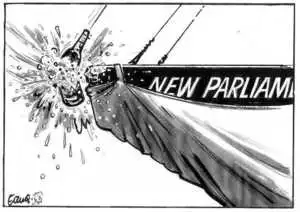 Evans, Malcolm, 1945- :New Parliam(ent) New Zealand Herald, 28 August 2002.