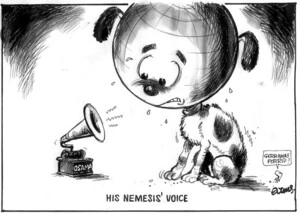 Evans, Malcolm, 1945- :His Nemesis' Voice. Osama. New Zealand Herald, 15 November, 2002.