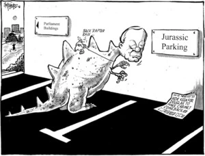 Jurassic Parking. Hide keen for Douglas to make Cabinet comeback. 22 August, 2008