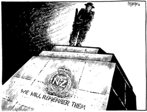 'We will remember them'. 24 April, 2008