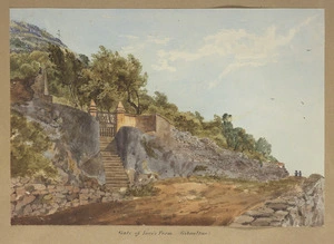 Smith, William Mein, 1799-1869 :Gate of Ince's Farm, (Gibraltar). [1830s].