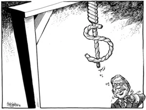 [Winston Peters and the gallows] 27 August, 2008
