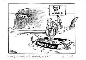 SAVE THE WHALE. 13 May, 2003