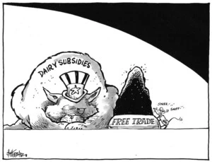 Dairy subsidies. Free trade. 23 September, 2008