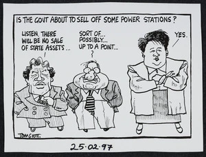 Scott, Tom, 1947 - : "Is The Govt About To Sell Off Some Power Stations?"