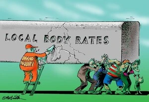 'Local body rates'. 9 April, 2007