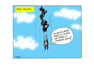 'Free falling…'