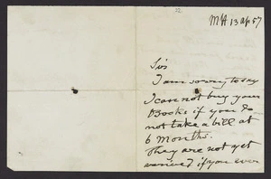 To McDonnell from Thos Phillips