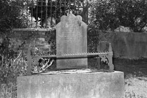 The Ebden family grave, plot 53.N, Sydney Street Cemetery.