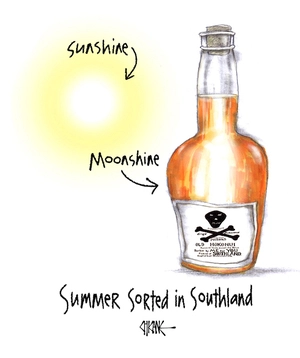 Summer sorted in Southland: sunshine - moonshine