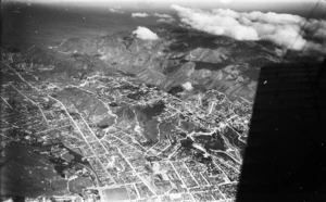 Aerial view of Newtown, Wellington